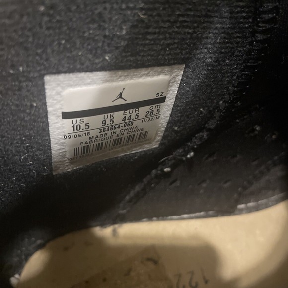 Air Jordan 6 Retro "Black Infrared" (2019) Men's (384664-060) Size 10.5 - Picture 7 of 10